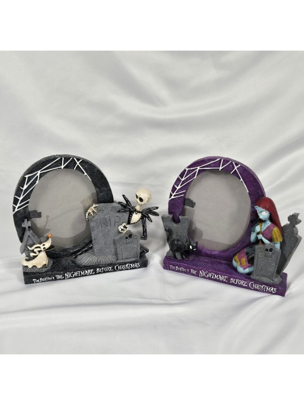 Disney The Nightmare Before Christmas Sally & Jack Resin Photo Picture Frames